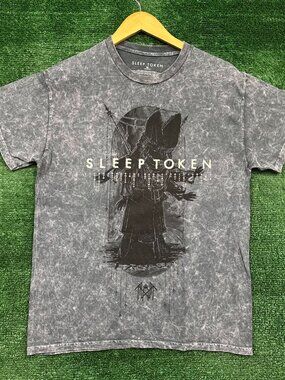 Sleep Token Take Me Back to Eden Rock Band Mineral Wash T-Shirt Size Medium